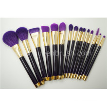 15PCS High Quality Natural Hair Mineral Makeup Brush Set